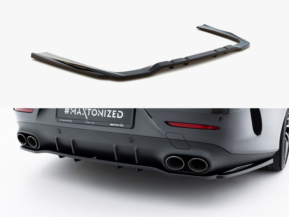 Rear Splitter (Vertical Bars) compatible with Mercedes AMG CLS 53 C257