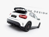 Rear Splitter (Vertical Bars) compatible with Mercedes-Benz GLA 45 AMG X156 Facelift