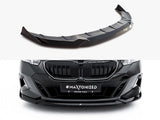Front Splitter V.2 compatible with BMW 5 / i5 M-Pack Sedan / Touring G60 / G61