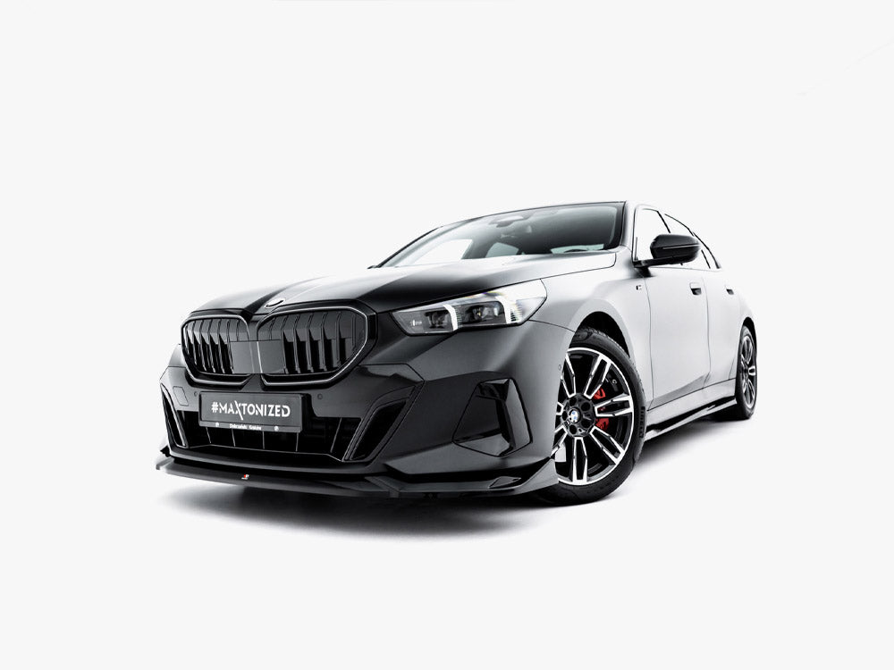 Front Splitter V.2 compatible with BMW 5 / i5 M-Pack Sedan / Touring G60 / G61