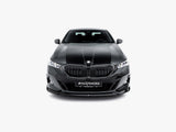 Front Splitter V.2 compatible with BMW 5 / i5 M-Pack Sedan / Touring G60 / G61