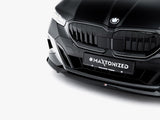 Front Splitter V.2 compatible with BMW 5 / i5 M-Pack Sedan / Touring G60 / G61