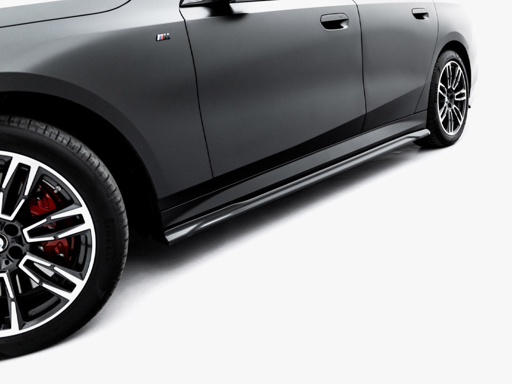 Side Skirts Diffusers V.1 compatible with BMW 5 M-Pack Sedan / Touring G60 / G61