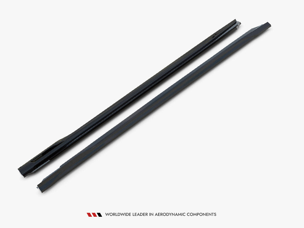 Side Skirts Diffusers V.1 compatible with BMW 5 M-Pack Sedan / Touring G60 / G61