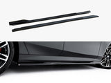 Side Skirts Diffusers V.2 compatible with BMW 5 M-Pack Sedan / Touring G60 / G61