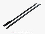 Side Skirts Diffusers V.2 compatible with BMW 5 M-Pack Sedan / Touring G60 / G61