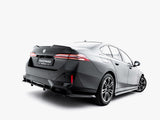 Rear Splitter (with Vertical Bars) V.1 compatible with BMW 5 / i5 M-Pack Sedan / Touring G60 / G61