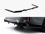 Rear Splitter (with Vertical Bars) V.2 compatible with BMW 5 / i5 M-Pack Sedan / Touring G60 / G61