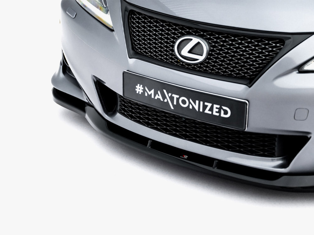 Front Splitter compatible with Lexus IS F Sport Mk2 (XE20) Facelift