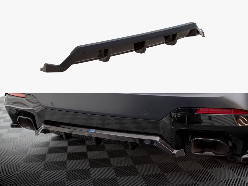 Rear Splitter (Vertical Bars) compatible with BMW X3 M-Pack G01 Facelift