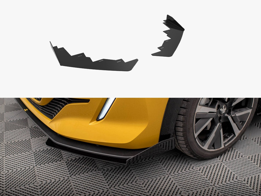 Front Flaps compatible with Peugeot 208 GT Mk2