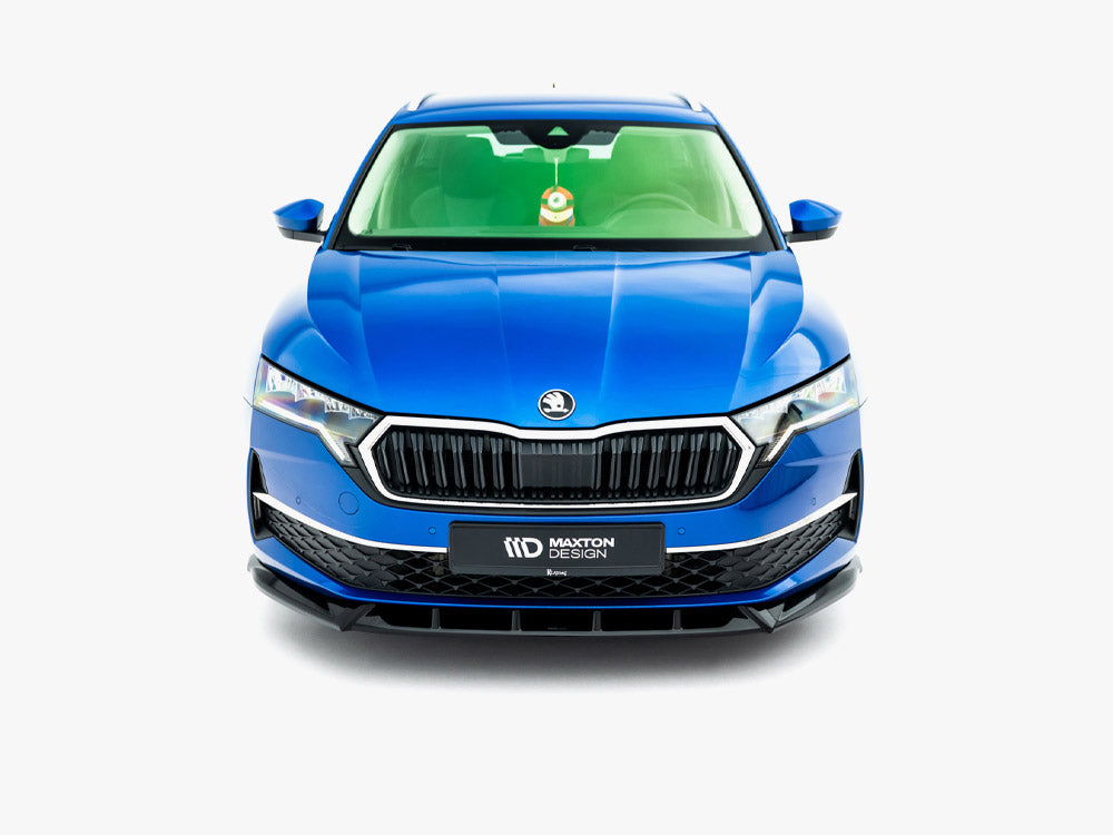 Front Splitter compatible with Skoda Octavia Liftback / Estate Mk4 Facelift