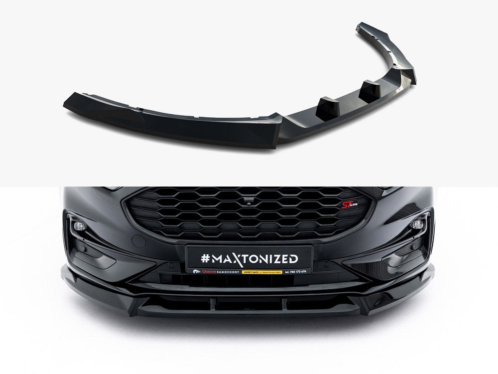 Front Splitter compatible with Ford S-Max ST-Line Mk2 Facelift