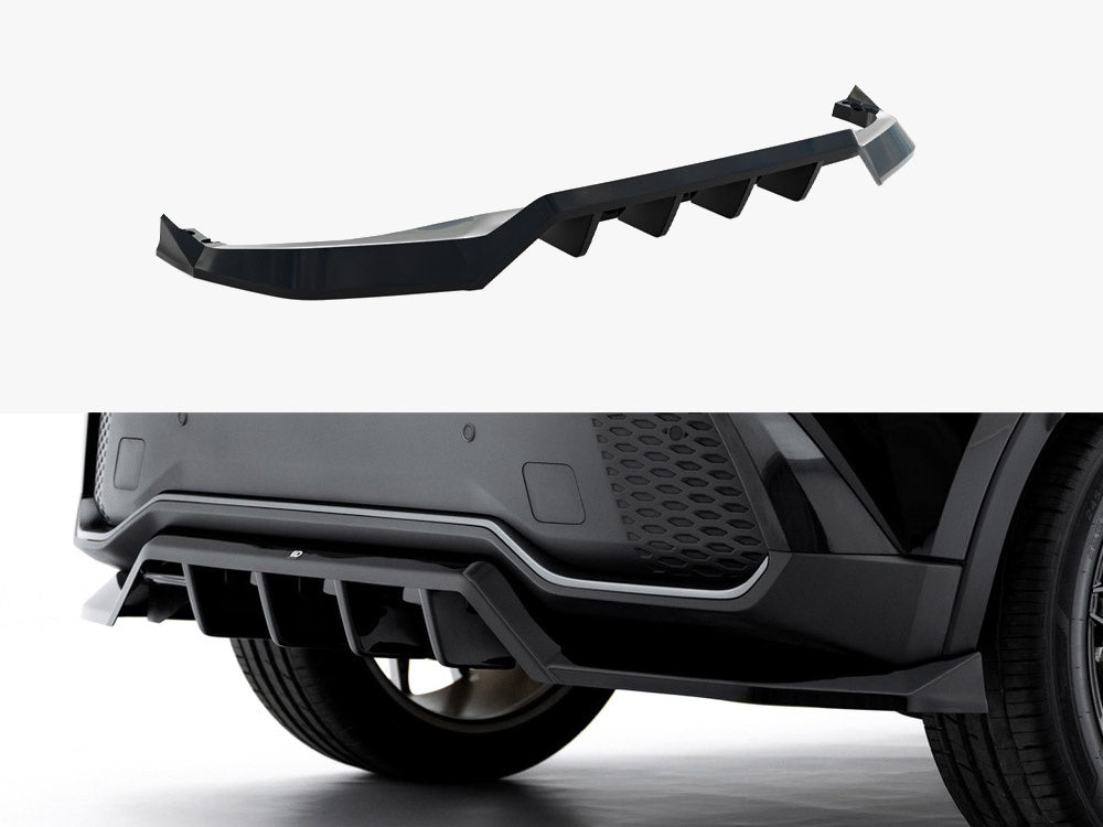 Rear Splitter (Vertical Bars) compatible with Toyota C-HR Mk2