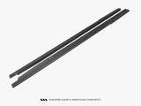 Side Skirt Diffusers compatible with Skoda Rapid