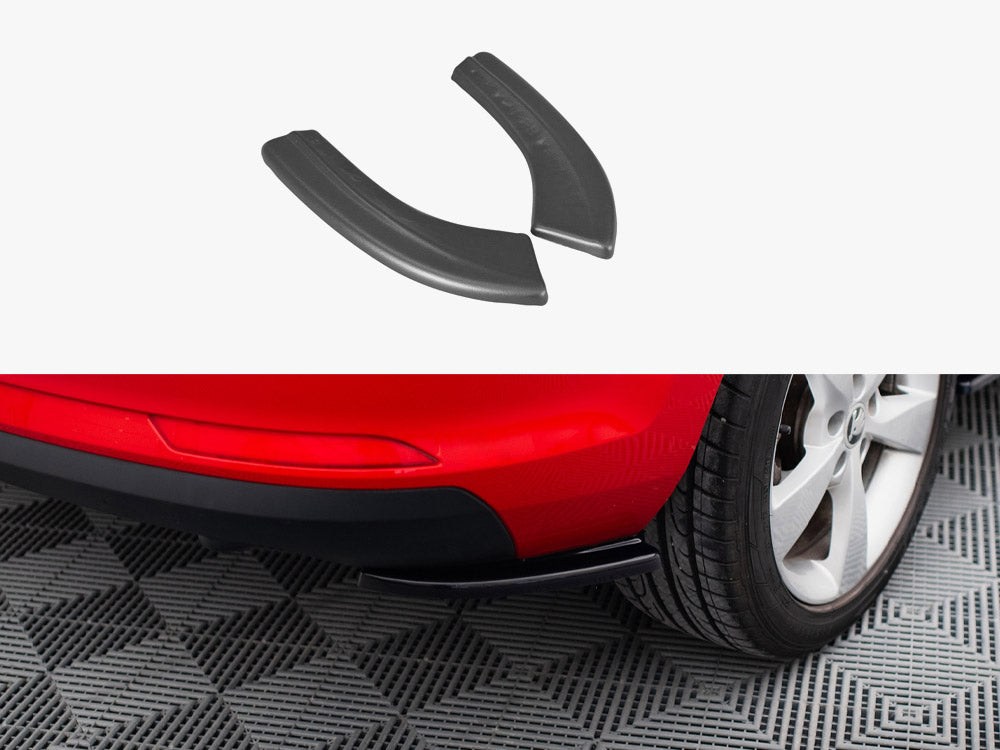 Rear Side Splitters compatible with Skoda Rapid Spaceback