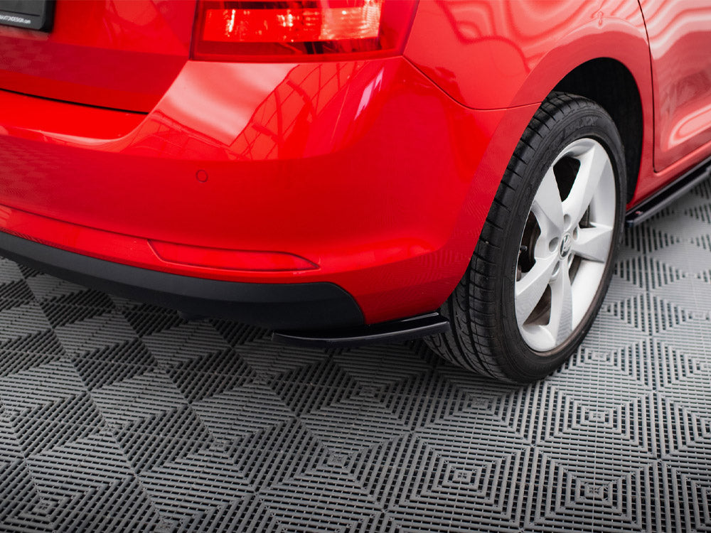 Rear Side Splitters compatible with Skoda Rapid Spaceback
