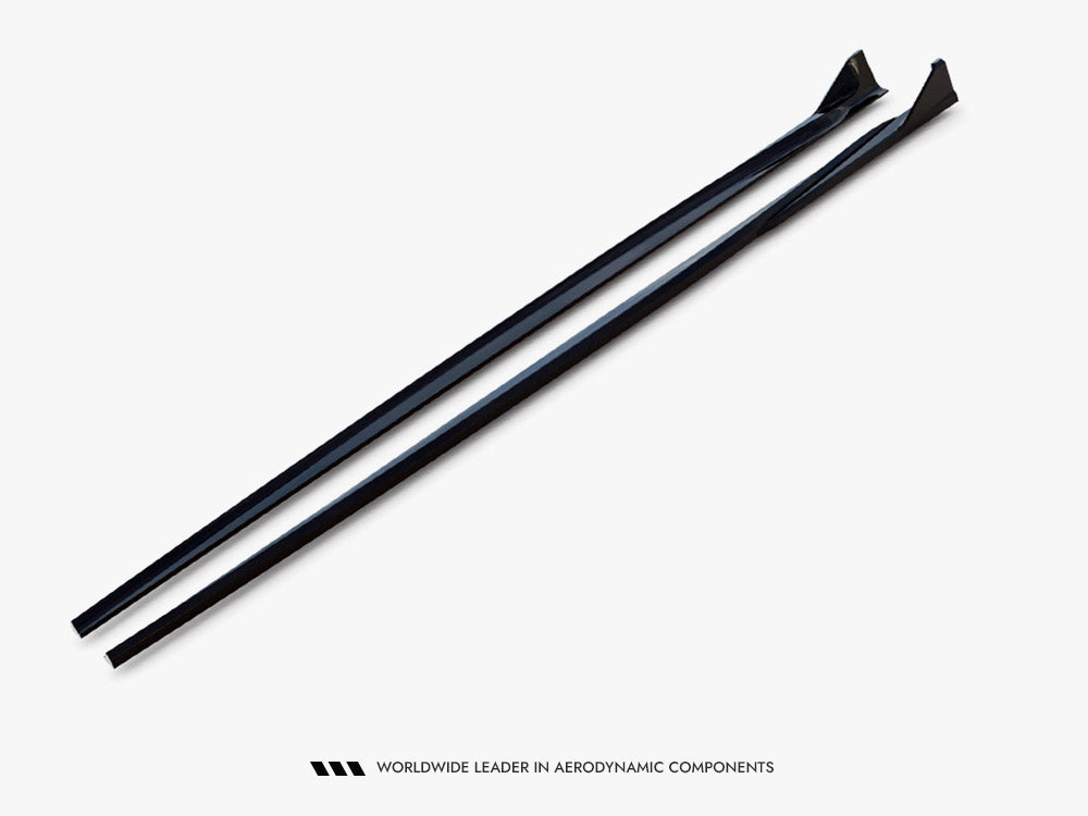 Side Skirts Diffusers V.3 CSL Look compatible with BMW 1 M-Pack / M140i F20 Facelift