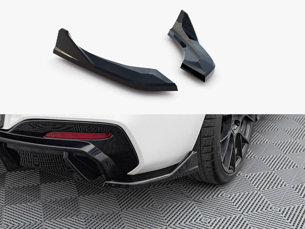 Rear Side Splitters (For Rear Valance V.3) compatible with BMW 1 M-Pack / M140i F20 Facelift