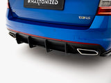 Rear Diffuser compatible with Skoda Octavia vRS Mk3 / Mk3 FL Hatchback / Estate