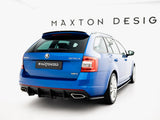 Rear Diffuser compatible with Skoda Octavia vRS Mk3 / Mk3 FL Hatchback / Estate