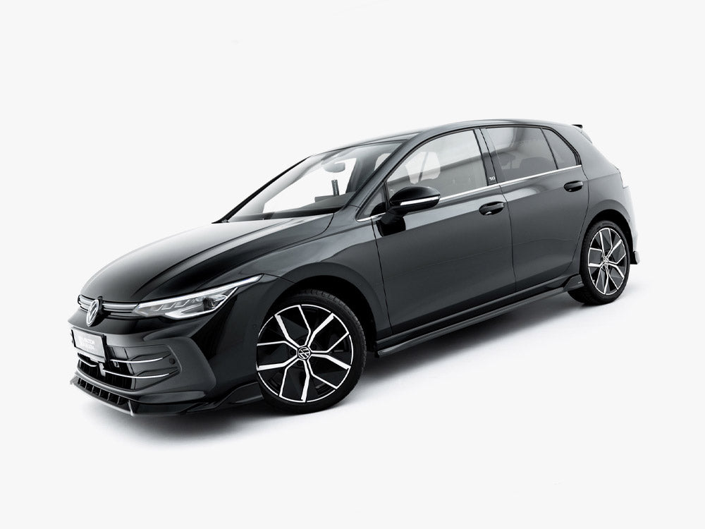 Side Skirts Diffusers compatible with Volkswagen Golf Mk8 Facelift