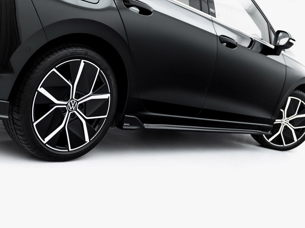 Side Skirts Diffusers compatible with Volkswagen Golf Mk8 Facelift