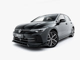 Front Splitter V.1 compatible with Volkswagen Golf Mk8 Facelift