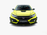 Front Racing Splitter V.1 compatible with Honda Civic Type-R Mk10 / Mk10 Facelift