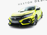 Street PRO Front Splitter compatible with Honda Civic Type-R Mk10 / Mk10 Facelift