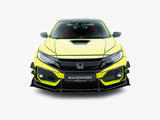 Street PRO Front Splitter compatible with Honda Civic Type-R Mk10 / Mk10 Facelift