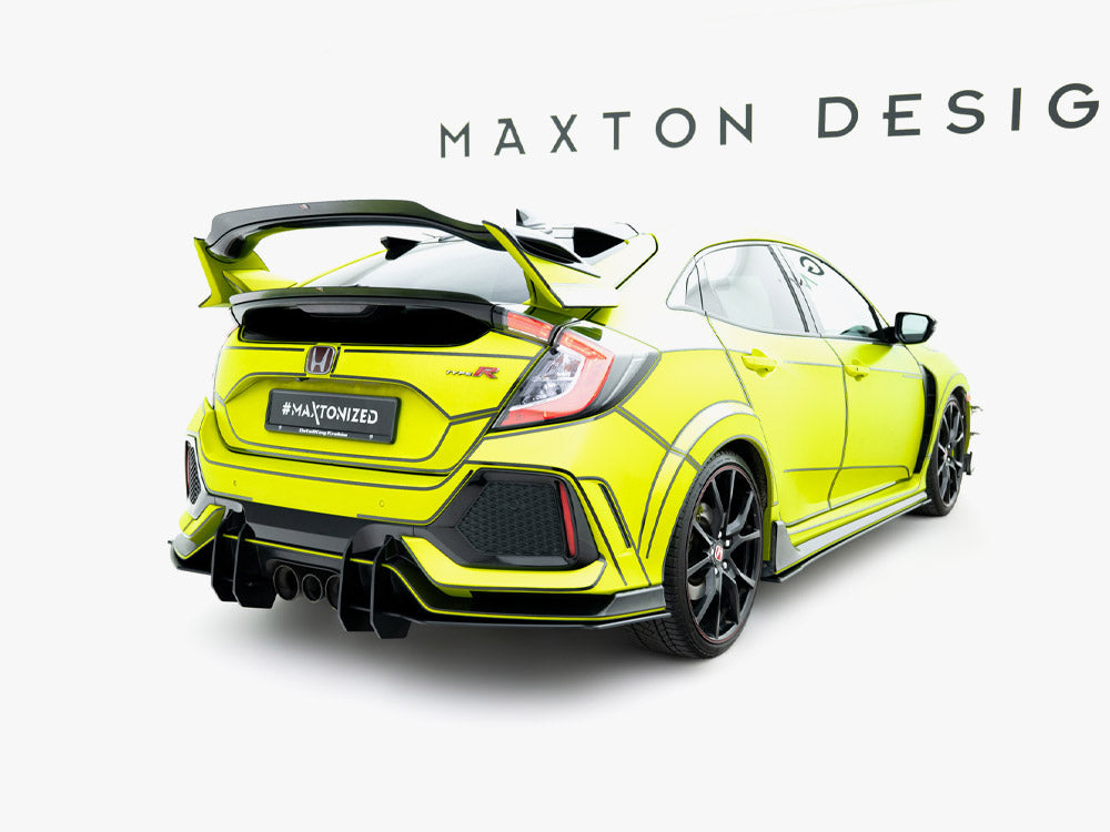 Street PRO Rear Diffuser V.2 compatible with Honda Civic Type-R Mk10 / Mk10 Facelift