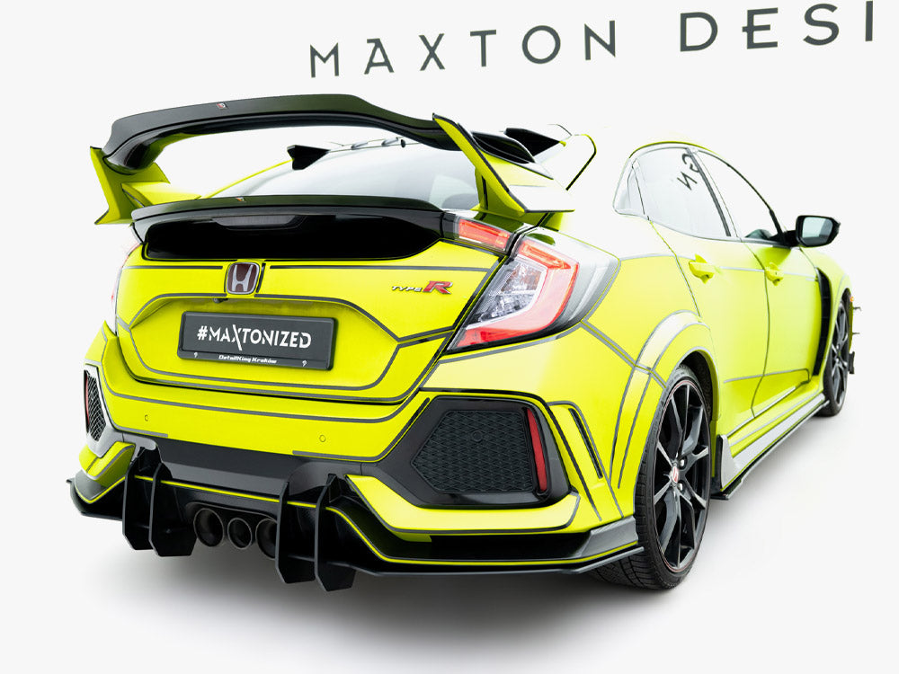 Street PRO Rear Diffuser V.2 compatible with Honda Civic Type-R Mk10 / Mk10 Facelift