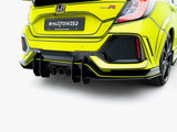 Street PRO Rear Diffuser V.2 compatible with Honda Civic Type-R Mk10 / Mk10 Facelift