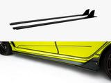 Street PRO Side Skirt Diffusers compatible with Honda Civic Type-R Mk10 / Mk10 Facelift