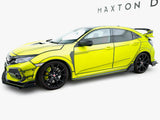 Street PRO Side Skirt Diffusers compatible with Honda Civic Type-R Mk10 / Mk10 Facelift