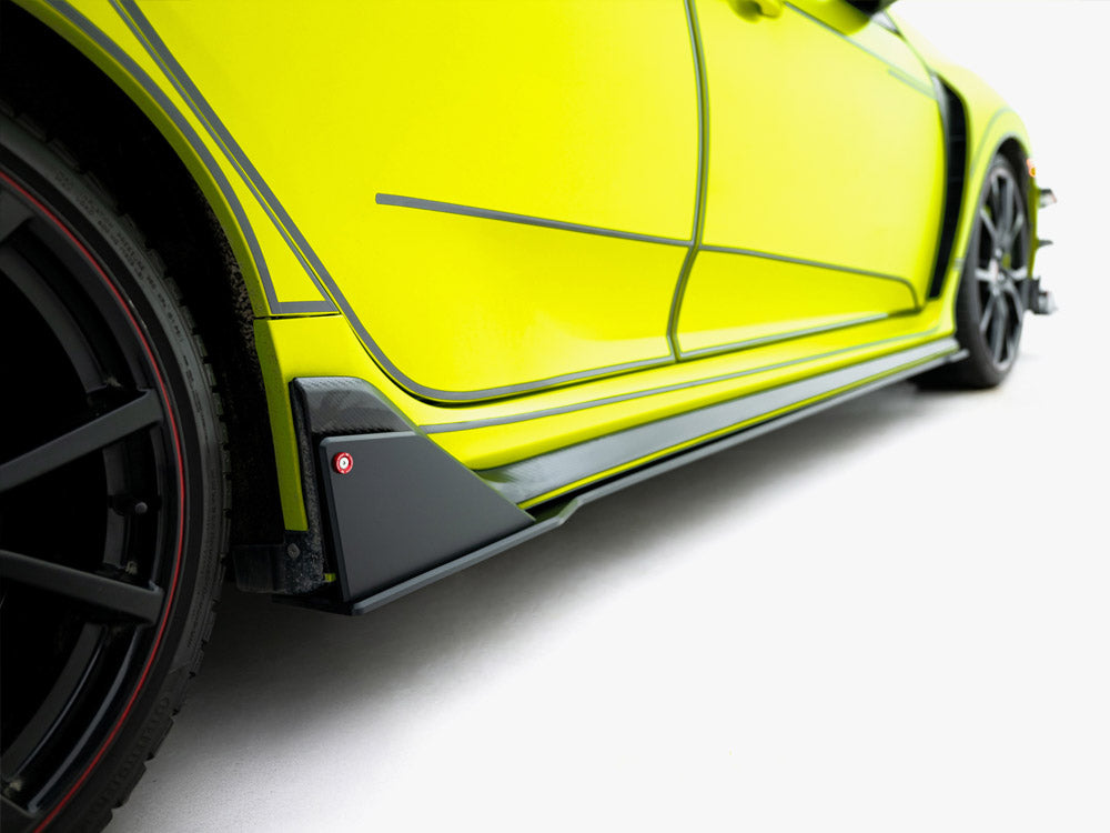 Street PRO Side Skirt Diffusers compatible with Honda Civic Type-R Mk10 / Mk10 Facelift