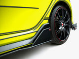 Street PRO Side Skirt Diffusers compatible with Honda Civic Type-R Mk10 / Mk10 Facelift