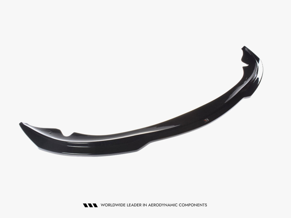 Front Splitter compatible with Maserati Quattroporte Mk5 Facelift (2009-2012) - Carbon Look