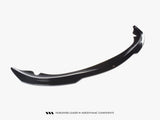Front Splitter compatible with Maserati Quattroporte Mk5 Facelift (2009-2012) - Carbon Look