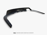 Central Rear Splitter (Vertical Bars) compatible with BMW 4 Gran Coupe F36