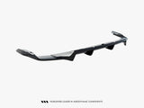 Rear Splitter (Vertical Bars) compatible with Audi Q7 S Line Mk2 Facelift 2