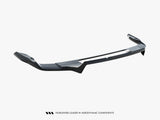 Rear Splitter (Vertical Bars) compatible with Audi Q7 S Line Mk2 Facelift 2