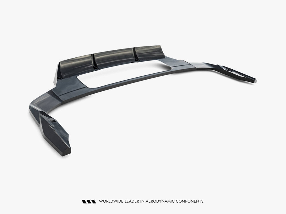 Rear Splitter (Vertical Bars) compatible with Audi Q7 S Line Mk2 Facelift 2