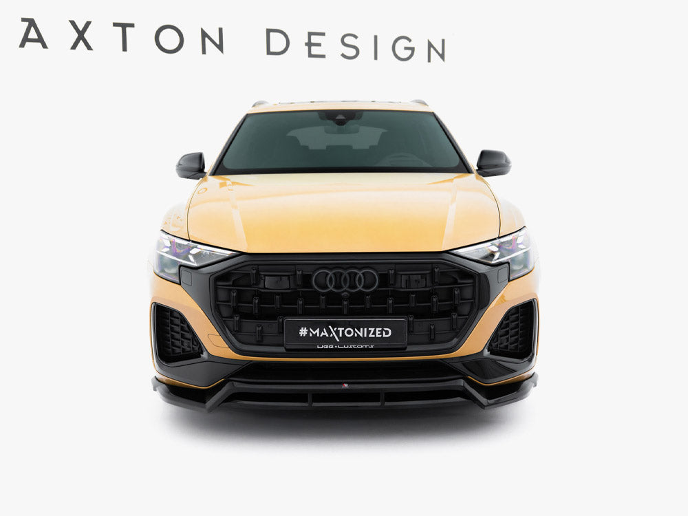 Front Splitter compatible with Audi Q8 Mk1 Facelift