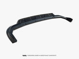 Rear Splitter (Vertical Bars) compatible with Ford Tourneo Courier Mk2
