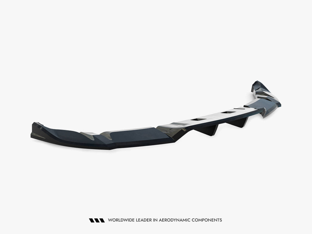 Rear Splitter (Vertical Bars) V.1 compatible with Tesla Model 3 Performance Mk1 Facelift