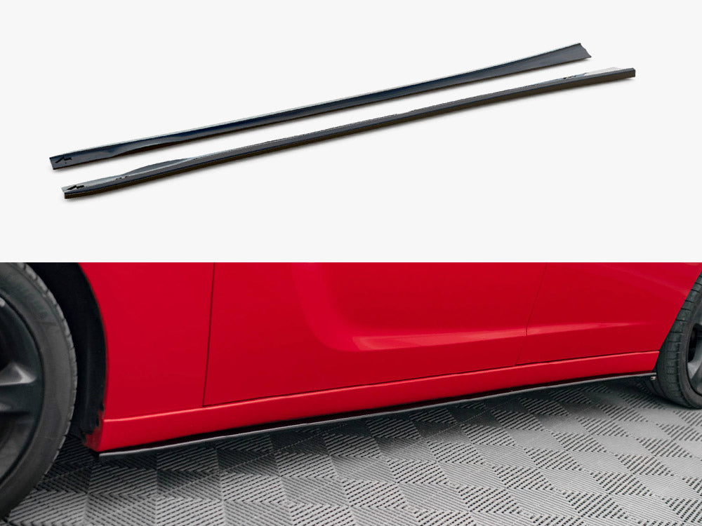Side Skirts Diffusers compatible with Dodge Charger R/T Mk7 Facelift
