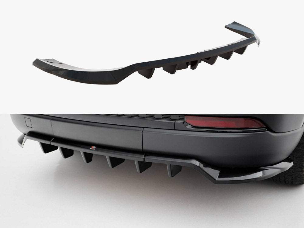 Rear Splitter (Vertical Bars) compatible with Jeep Grand Cherokee Trailhawk Mk5