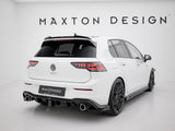 Rear Side Splitters V.4 + Flaps compatible with Volkswagen Golf GTI / GTE Mk8
